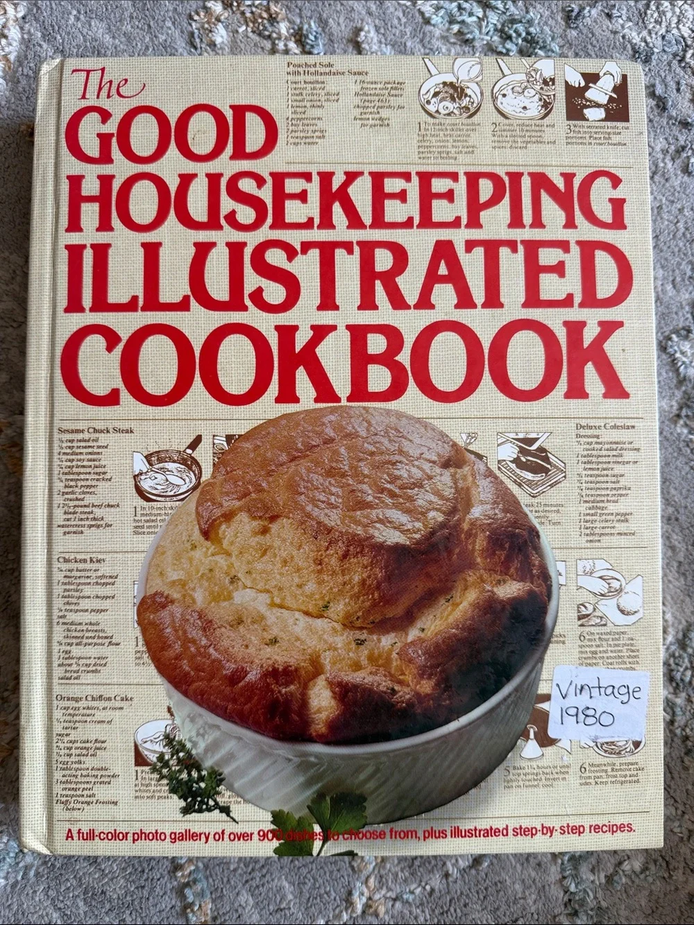 Vintage Good Housekeeping Illustrated Cookbook 1980